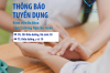 THÔNG BÁO TUYỂN DỤNG (ĐIỀU DƯỠNG, HỘ SINH, Y SĨ) - TÂM TRÍ HỒNG NGỰ