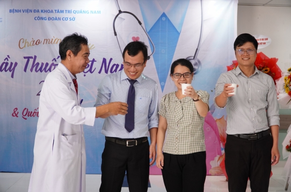 Bệnh viện đa khoa Tâm Trí Quảng Nam - Chúc mừng Ngày Thầy thuốc Việt Nam 27/02