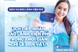 THÔNG BÁO LỊCH TIẾP NHẬN HỒ SƠ BẢO LÃNH VIỆN PHÍ DỊP LỄ 30/4 VÀ 1/5